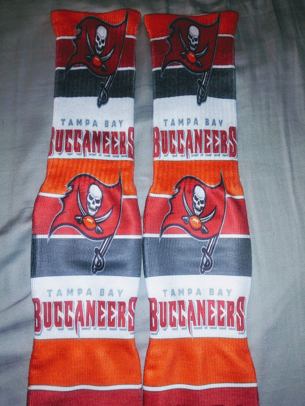 Tampa Bay Buccaneers custom socks