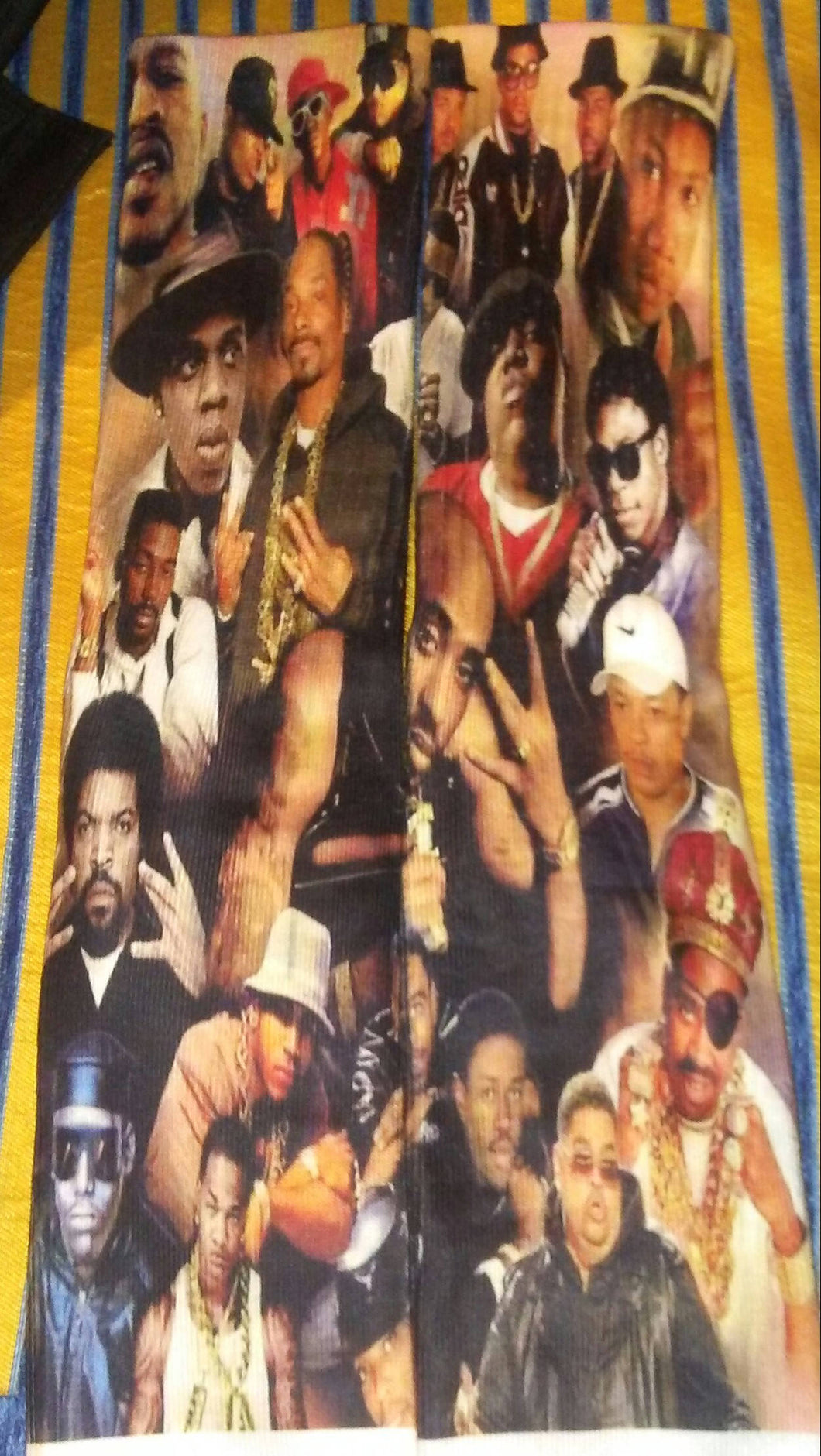 Hip hop legends dry fit socks