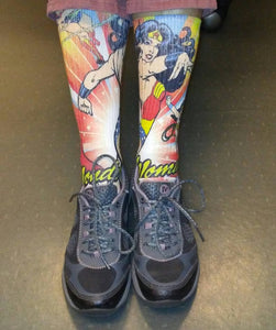 Wonder Woman animation custom socks