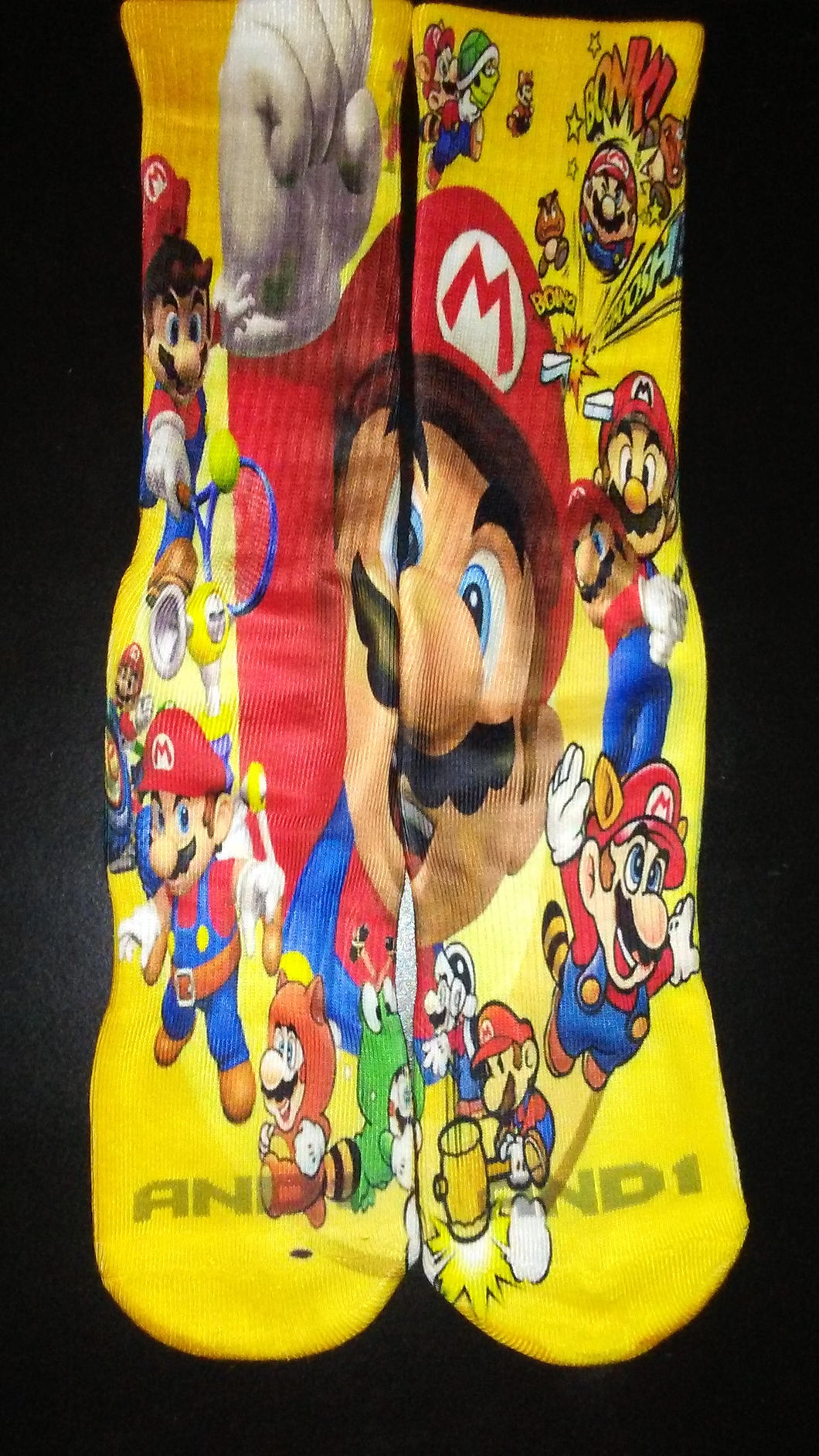 Mario collage custom socks