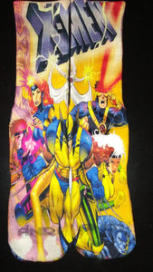 Cartoon X-men custom socks