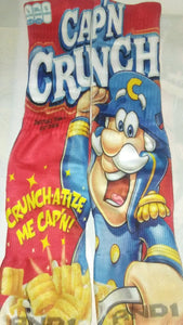 Red Captain Crunch custom socks