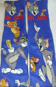 Cat n mouse T&J custom socks