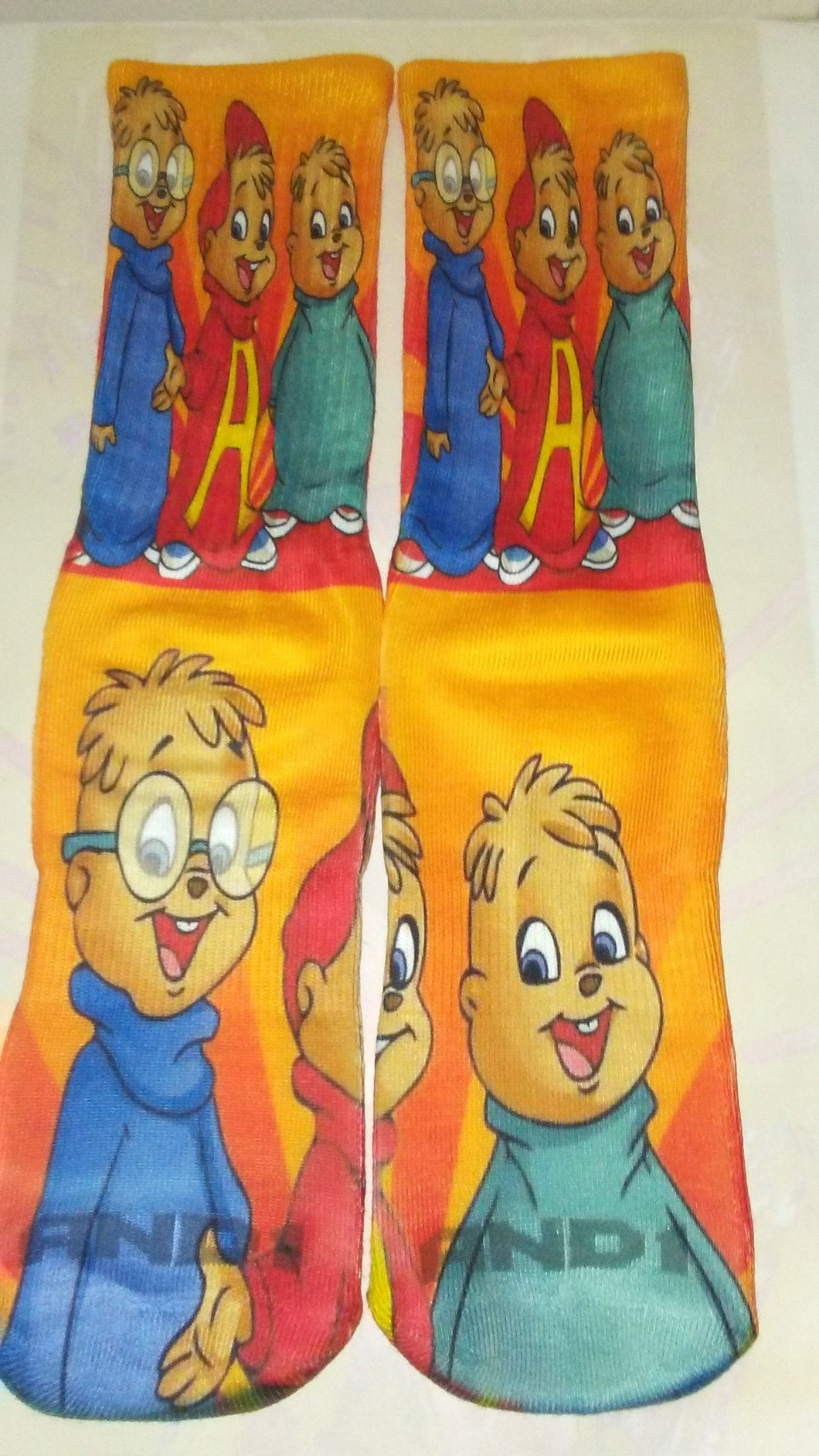 Chipmunks custom socks