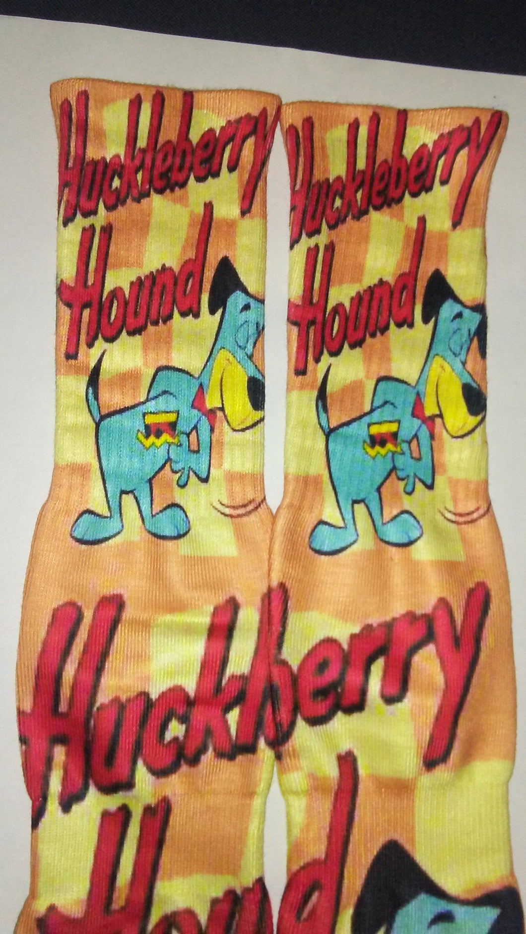 Huck Hound custom crew socks