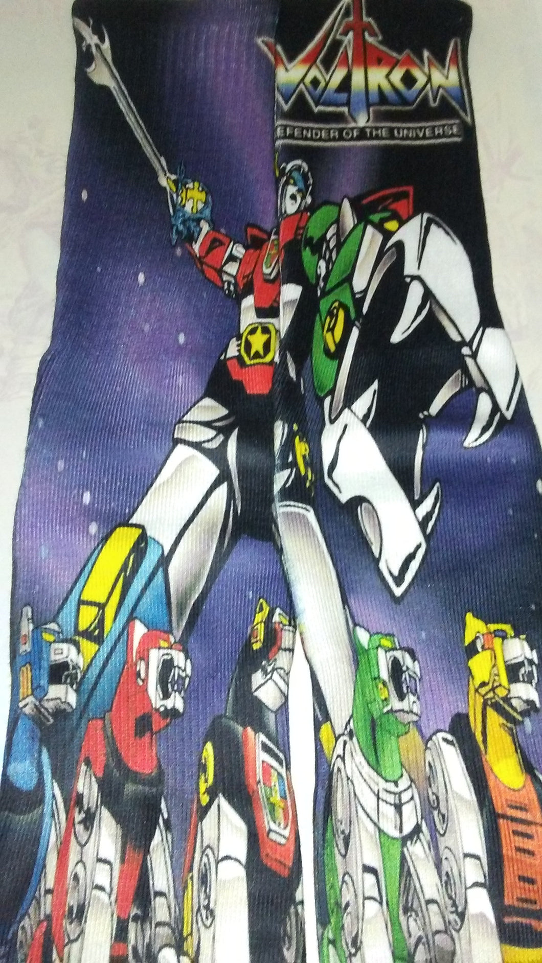 Voltron custom socks