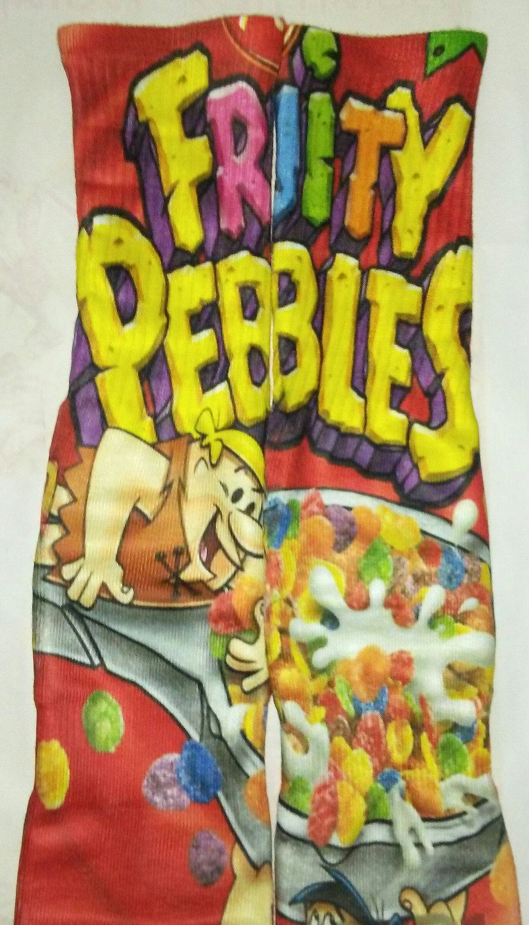 Fruity pebbles custom sock's