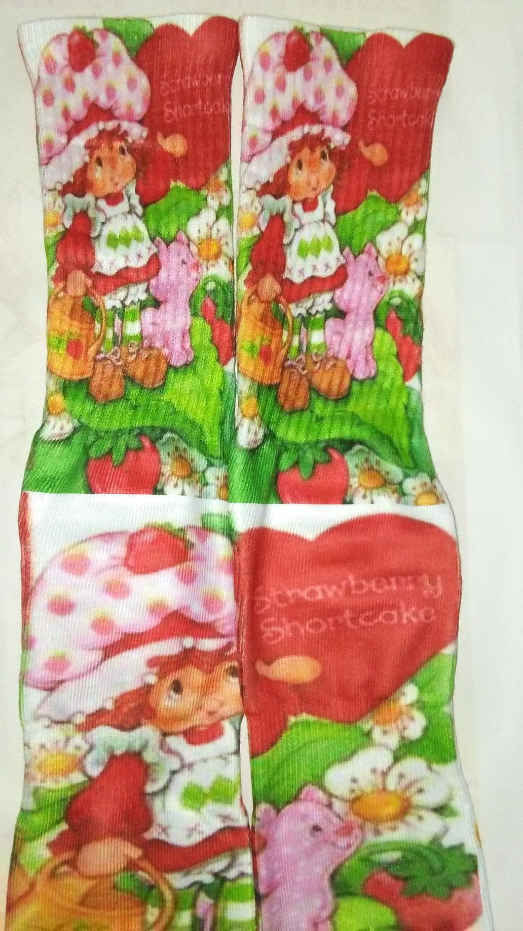 Strawberry shortcake custom sock's