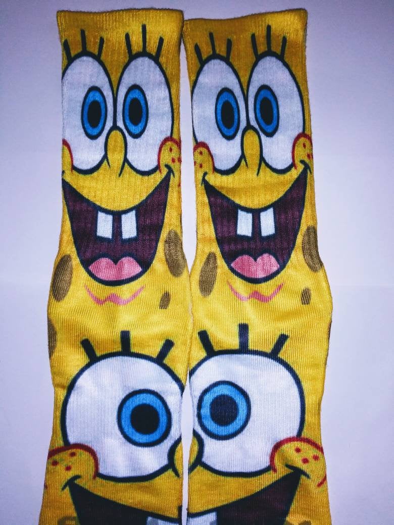 Bob sponge crew socks